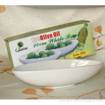 Porcelain Promotion Olive Bowl in Gift Box (BOL51202)